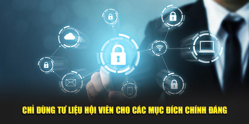 Chỉ dùng tư liệu hội viên cho các mục đích chính đáng